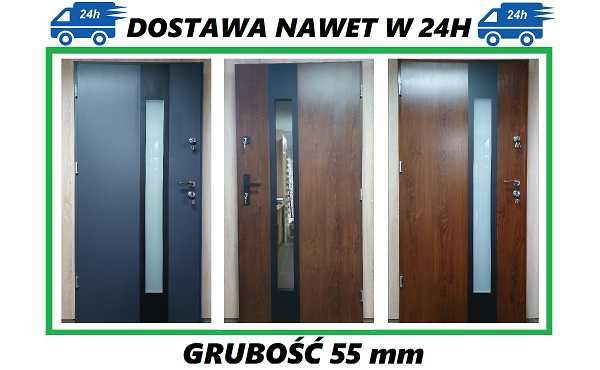 Drzwi zewnętrzne 80, 90 AFRYKA Produkt POLSKI