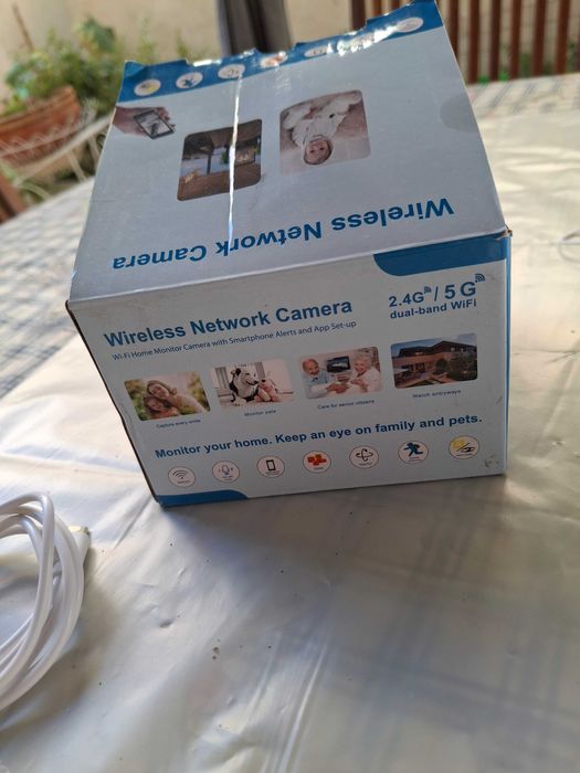 Câmera vigilância Wireless Network - NOVO