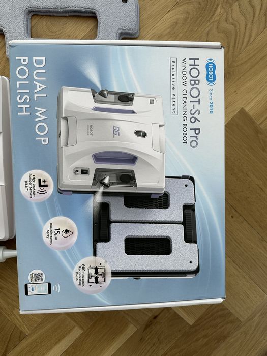 Hobot S6 pro robot do mycia okien gwarancja , stan idealny