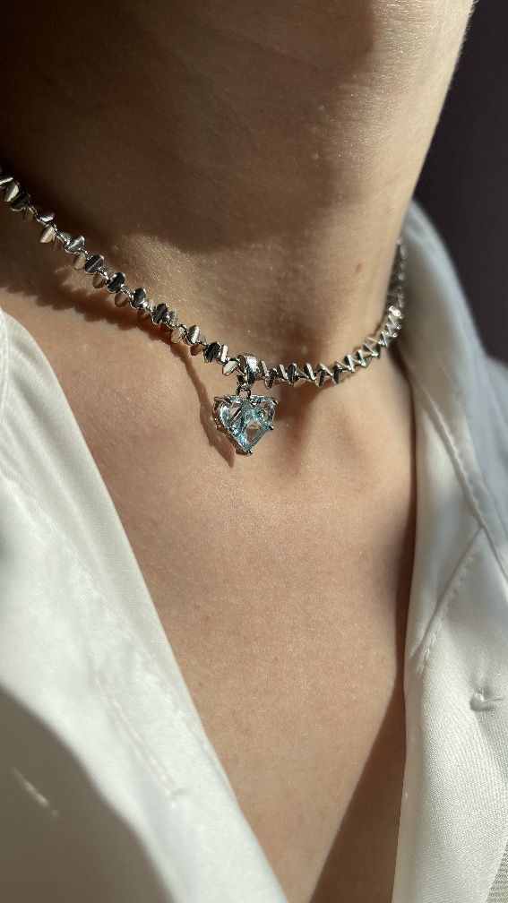 Чокери з серденьком