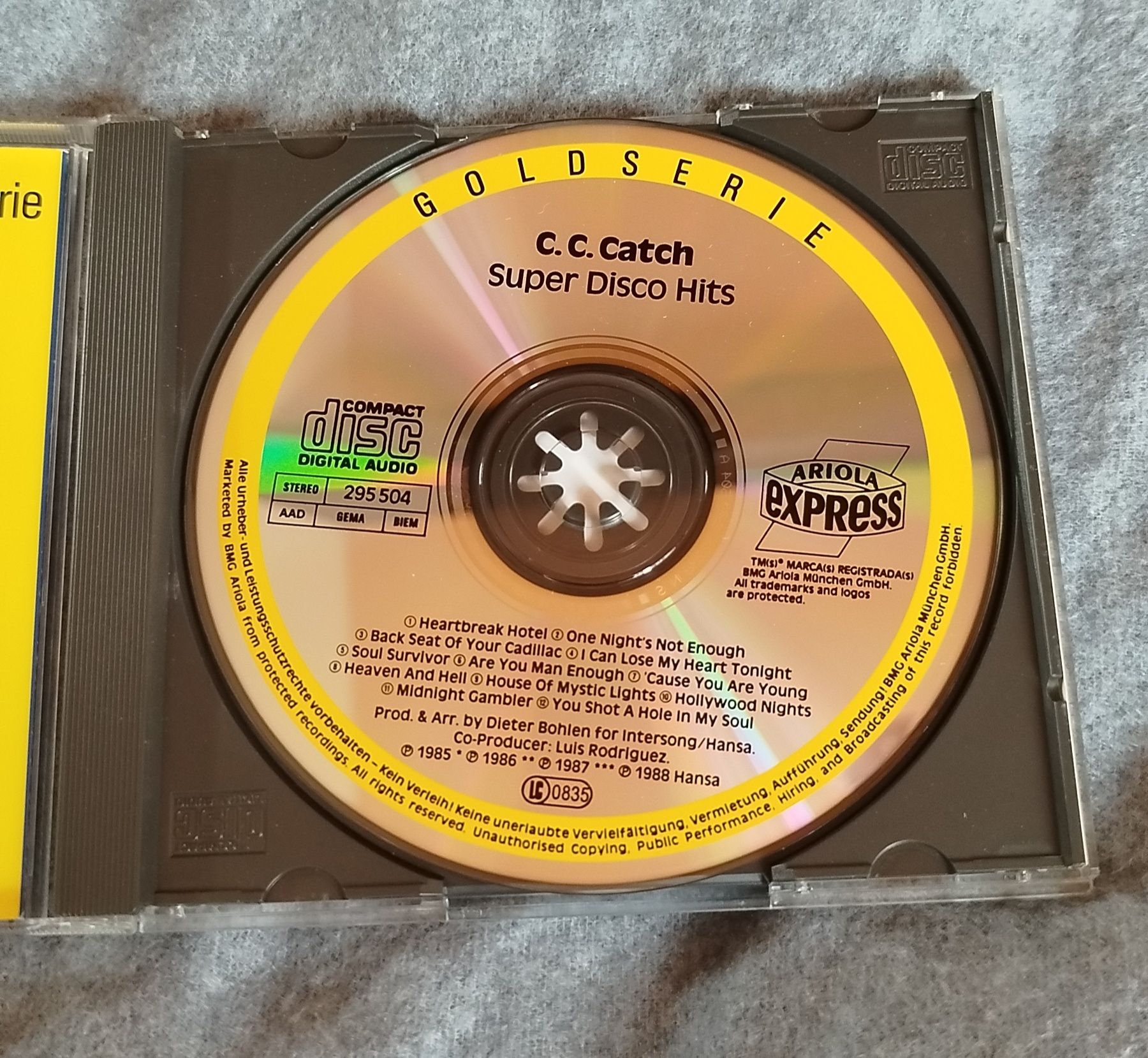 C.c catch disco hits CD