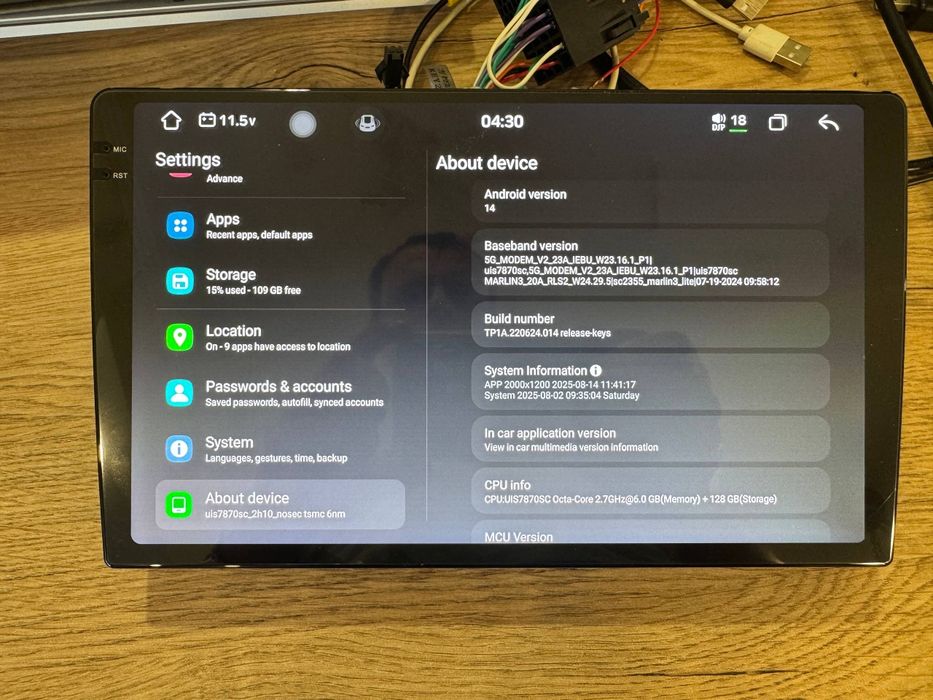 Автомагнітола UIS7862 GB android
