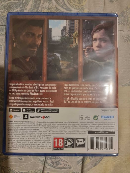 “THE LAST OF US Part l” (PS 5) Novo
