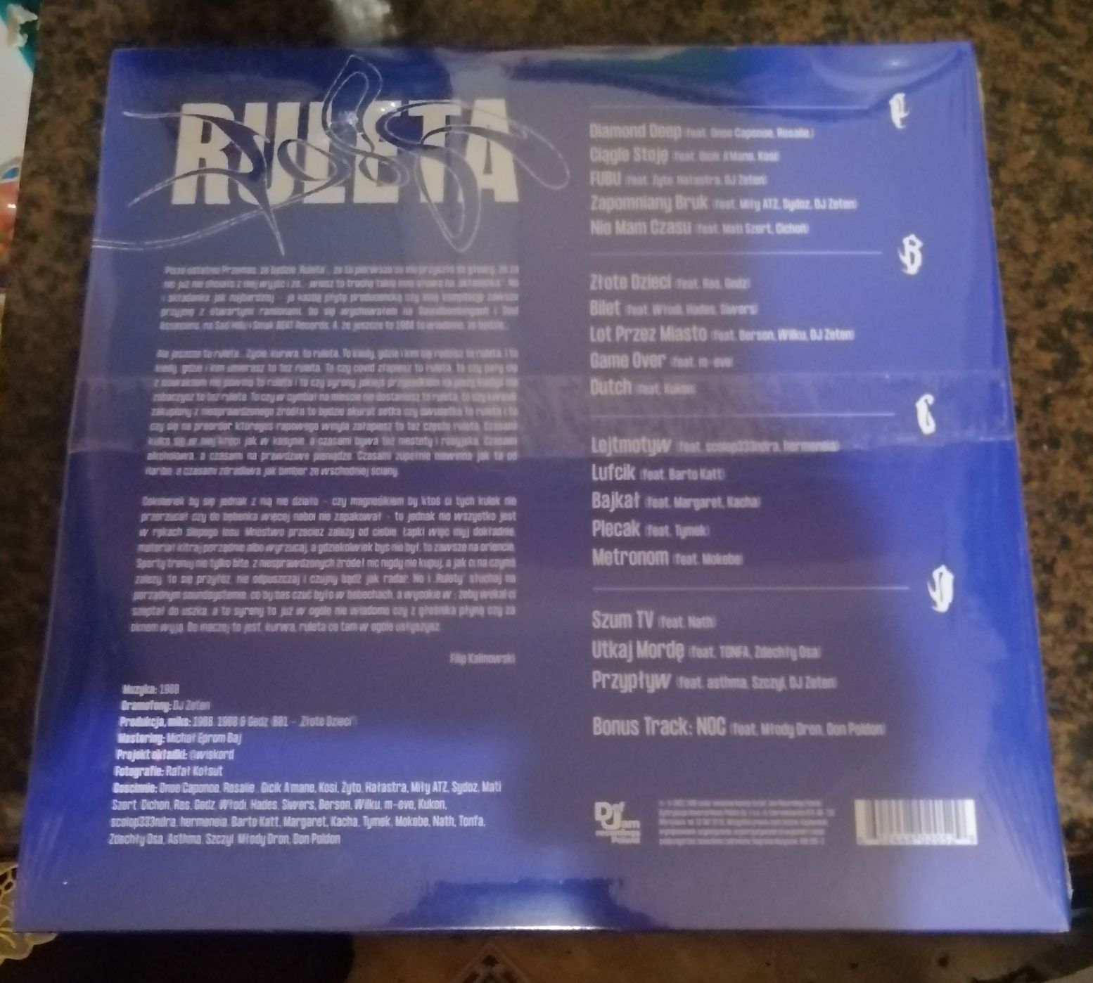 1988 - RULETA LP"12 winyl nowy folia z tłoczni