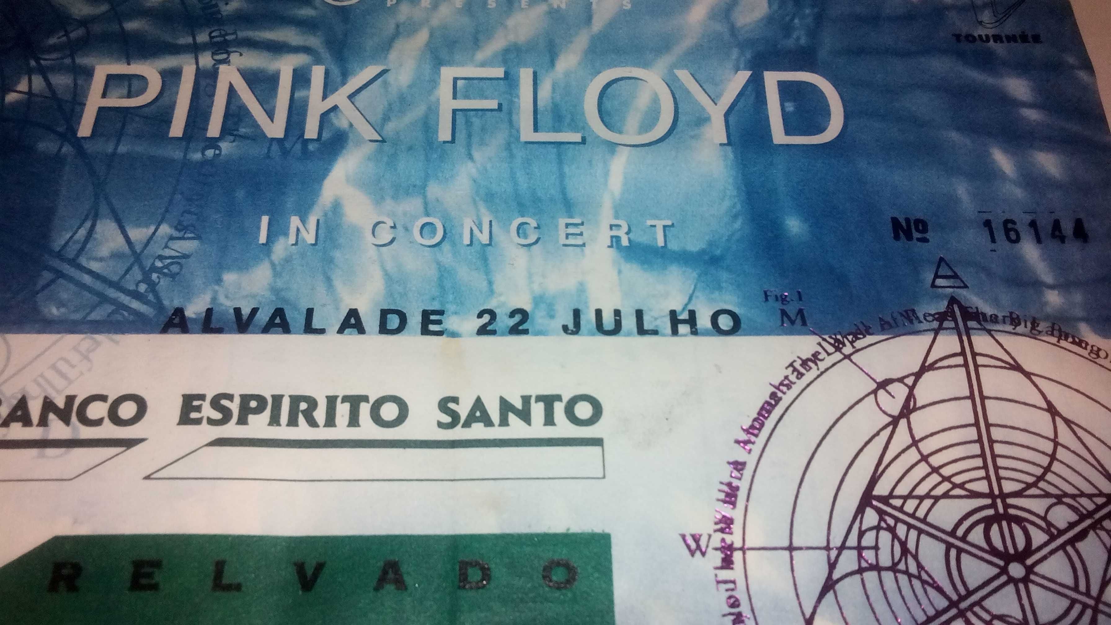 Bilhete Pink Floyd 1994