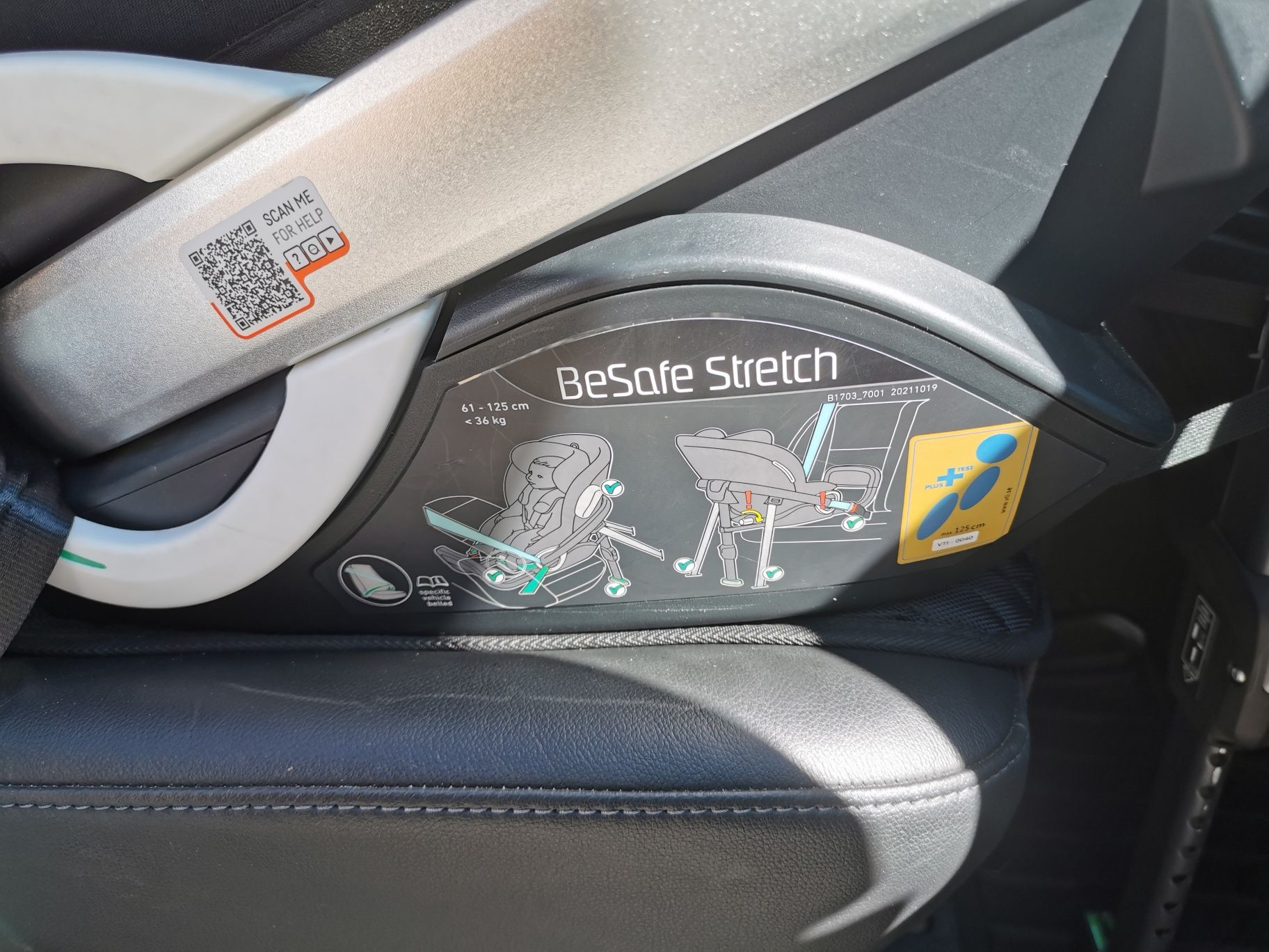Besafe Stretch fotelik RWF, gwarancja wymiany powypadkowej