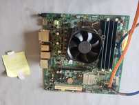 Intel dh57mo1 + i5 gen 1 + 4 GB + Radiator.