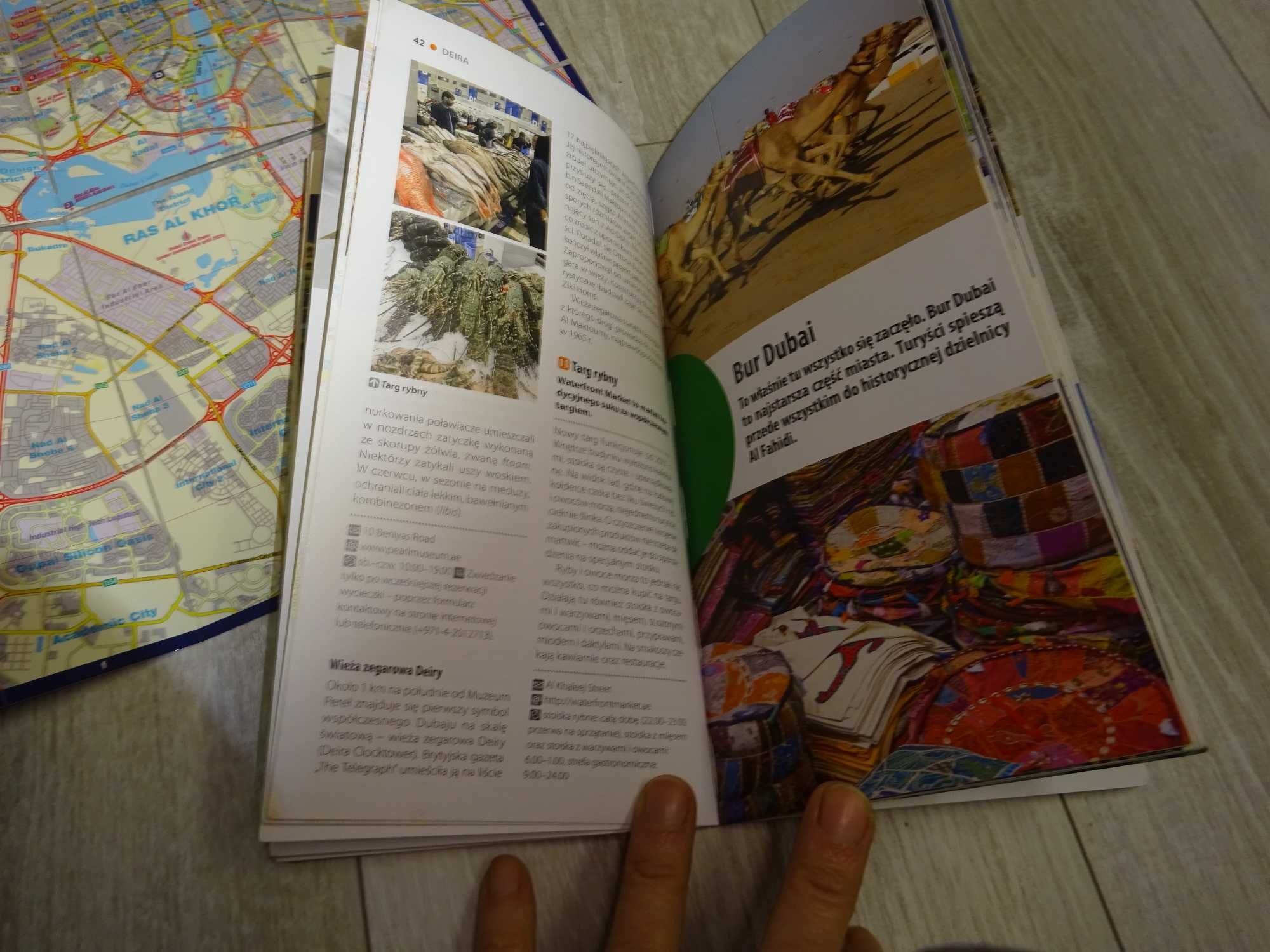 Dubaj i okolice przewodnik + mapa