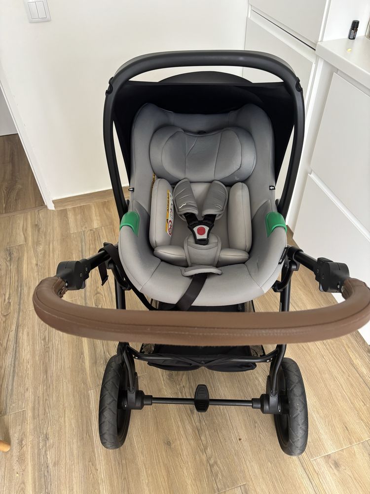 Carrinho de Bebé KINDERKRAFT Esme Multifuncional 3 em 1 (Cinzento)