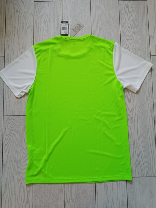 Nowa! Oryginalna Adidas koszulka piłkarska M męska limonkowa (181)