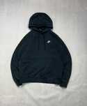 Bluza Nike small logo black y2k