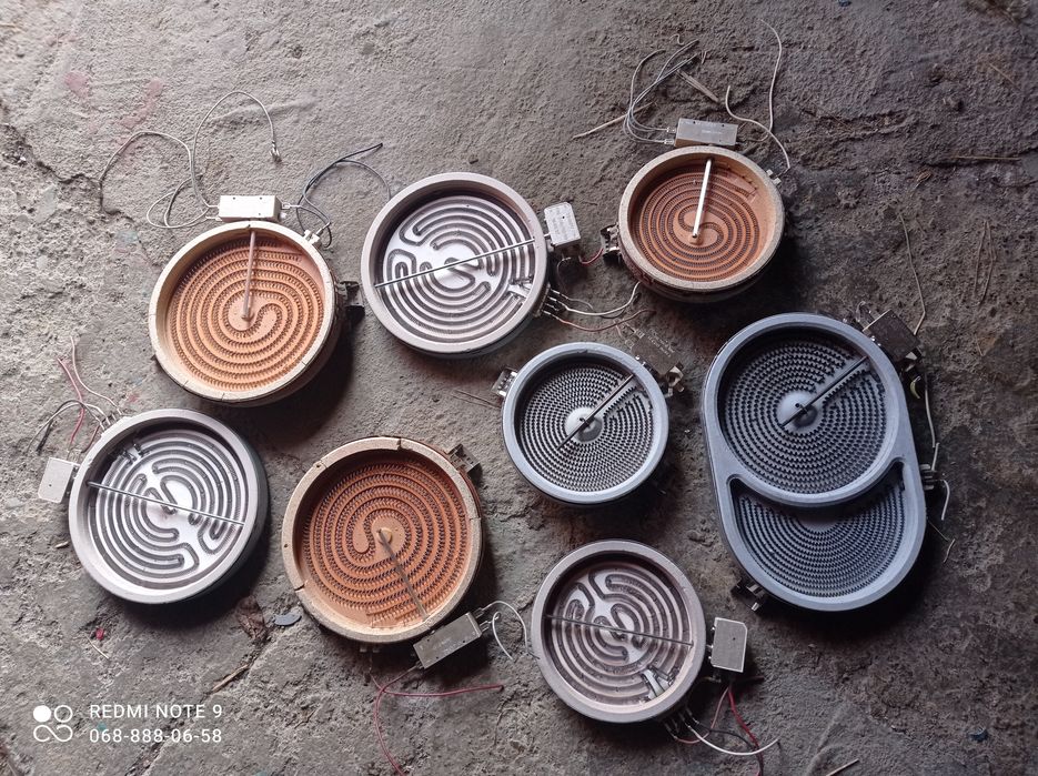 Круг до скло кераміки спіральний,камфорка,кругнагріваючий