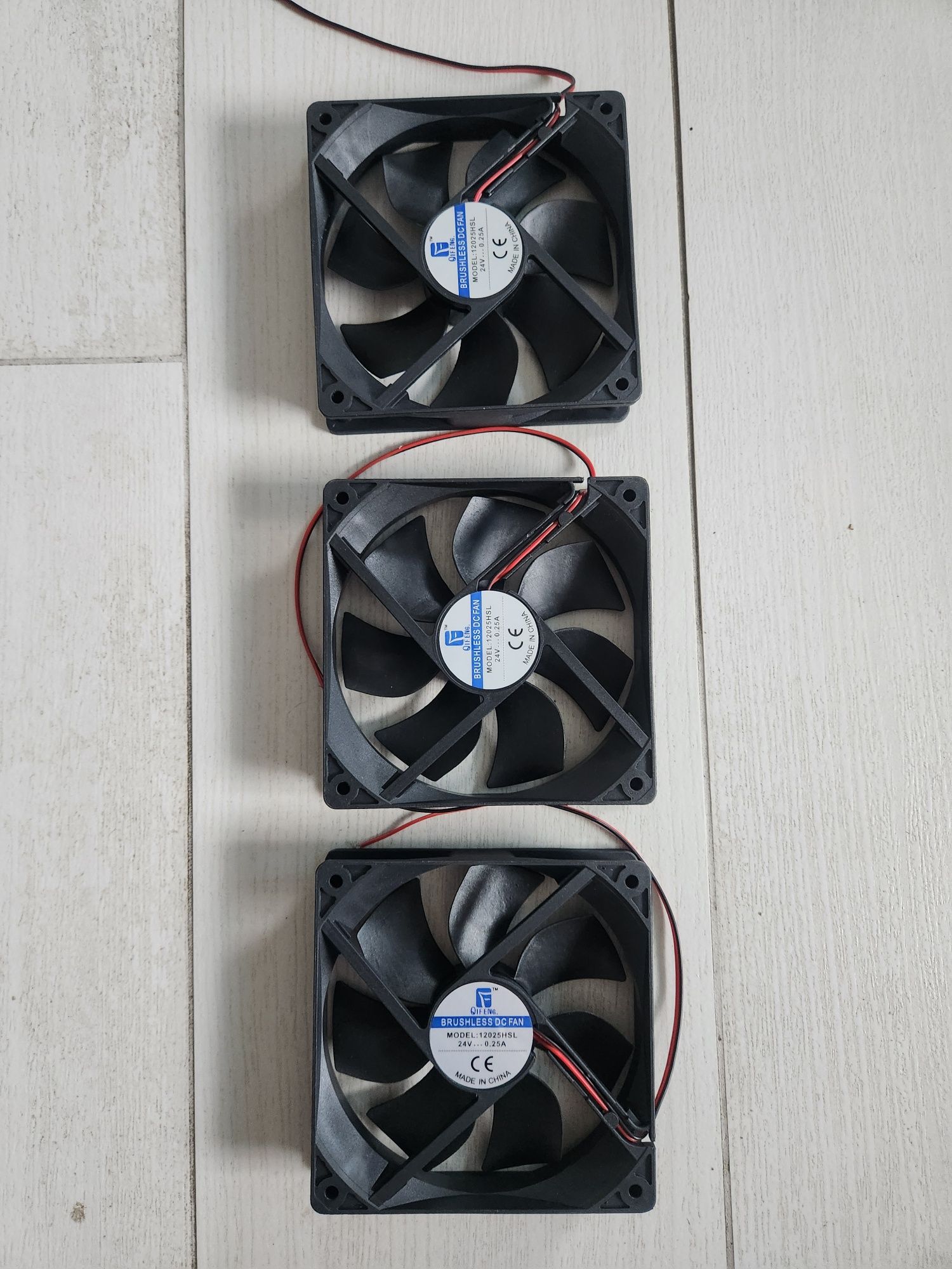 Wentylator 24V 120x120mm chłodzenie komputer ciężarówka przyczepa
