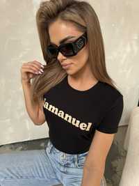 Tshirt Double czarny La Manuel