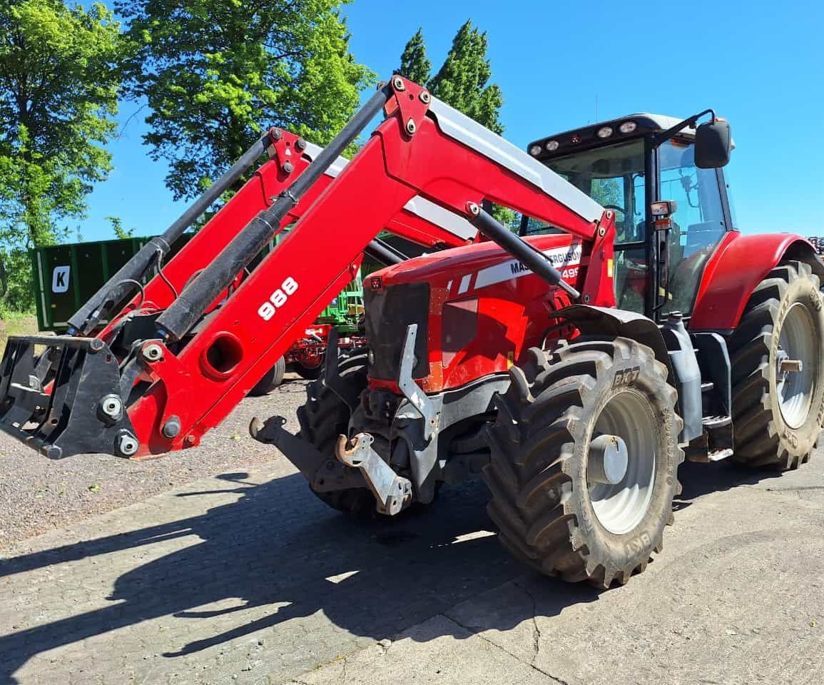 Massey ferguson 7499 z turem i tuzem