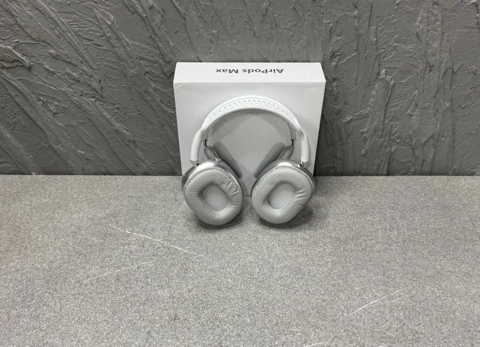 Епл Аірподс макс білі Навушники бездротові|Беспроводные наушники белые