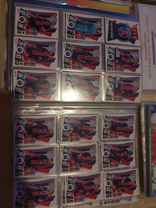 Lote de albuns de cards de futebol