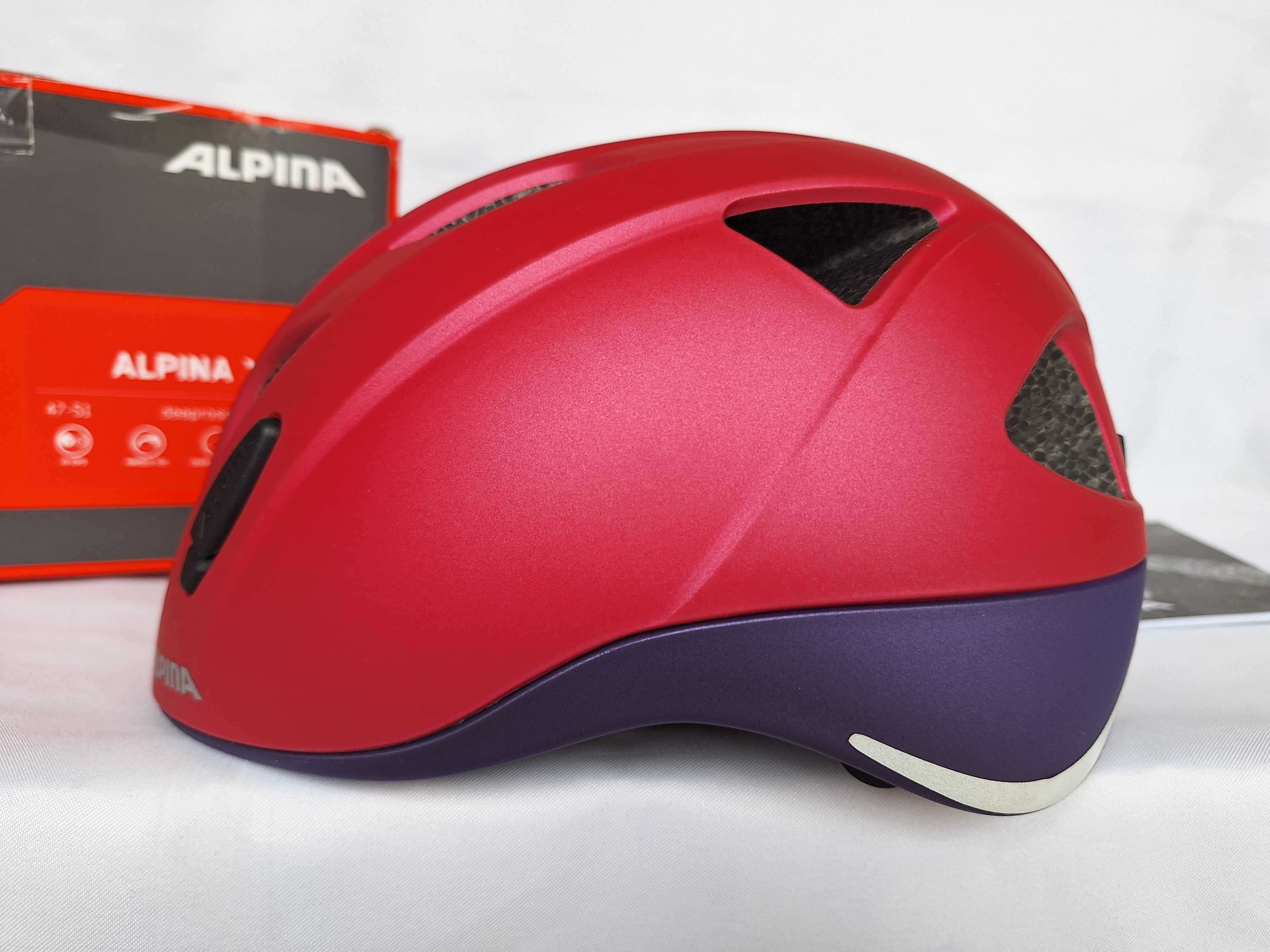 Kask rowerowy dziecięcy Alpina Ximo L.E Deeprose Violet 47-51cm