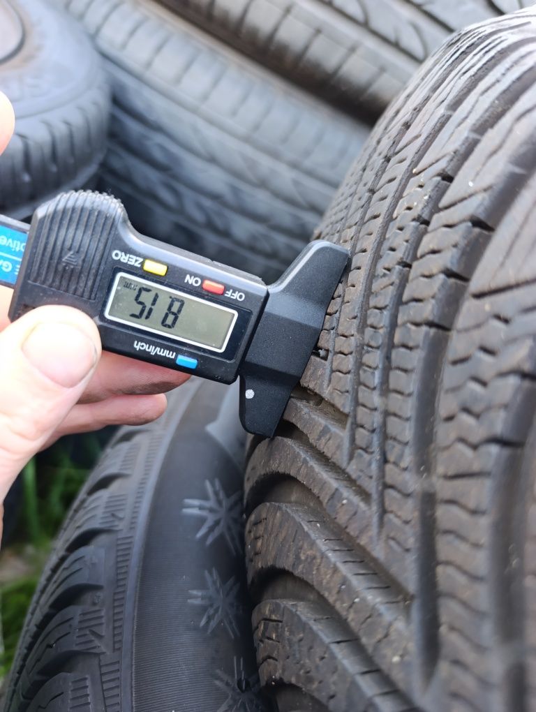 Opony zimowe Michelin alpin 5 jak nowe 4 x 8,1 mm 2022r z montażem