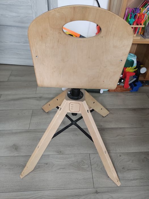 Krzesełko dziecięce drewniane Ikea graval