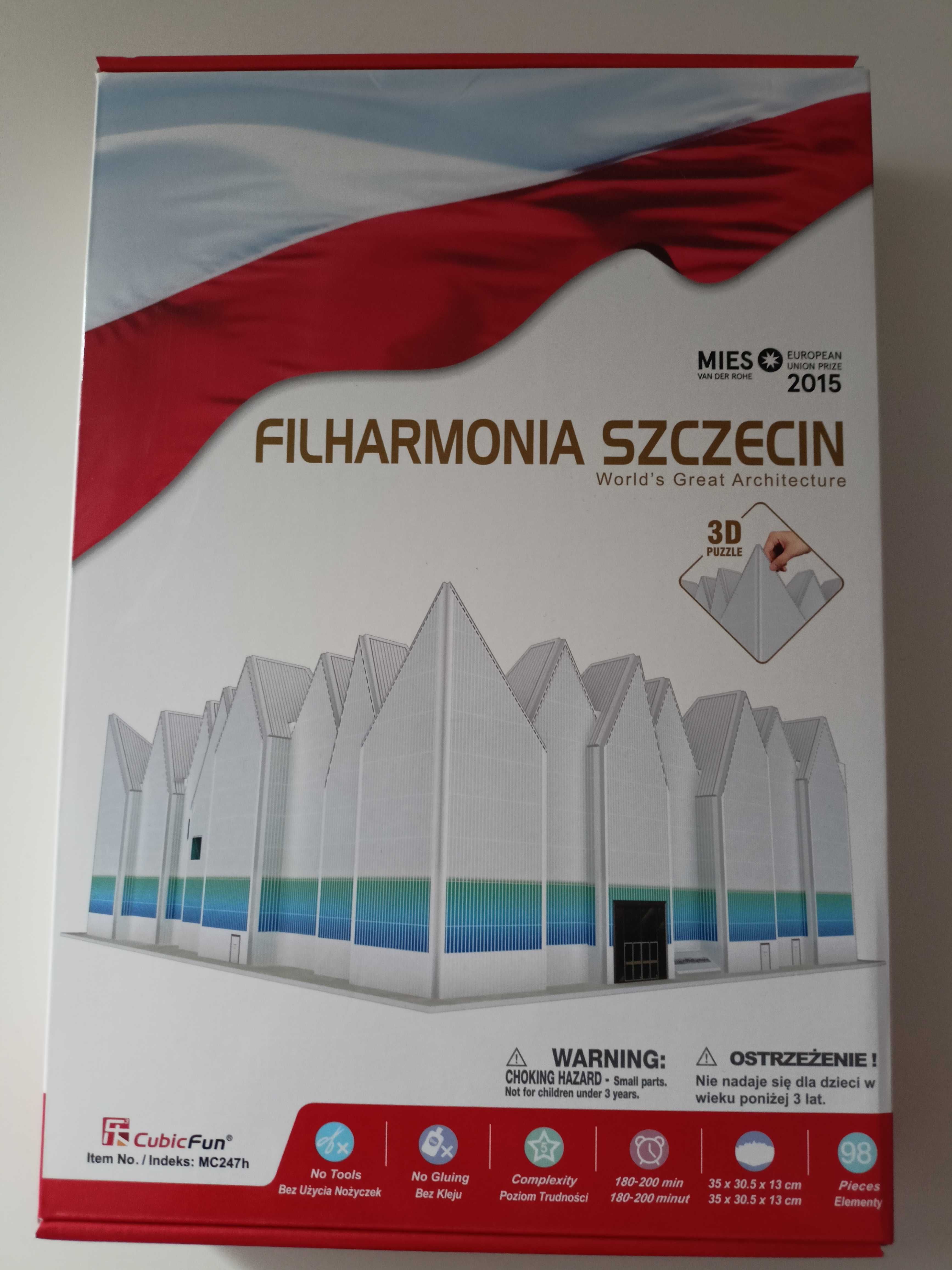 Puzzle 3D Filharmonia Szczecin