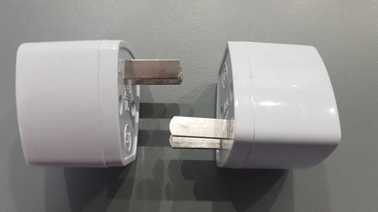 Przejściówka na gniazdka EU-US EU-USA UE-USA adapter na wyjazd wakacje