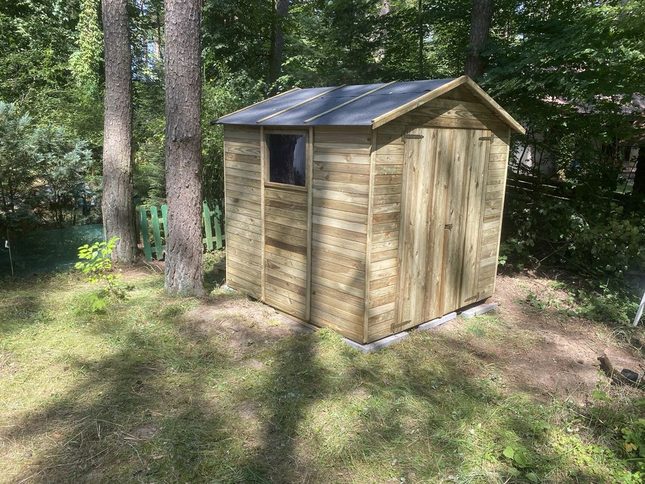 Promocja Domek Narzedziowy 220x213 Drewniany Wysyłka Cała Polska