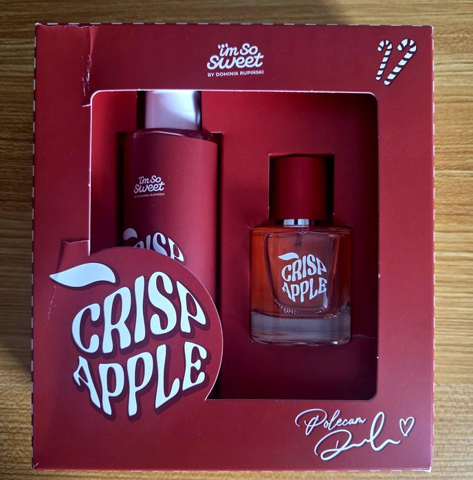 Dominik Rupiński im So Sweet Crisp Apple Zestaw woda perfumowana + żel