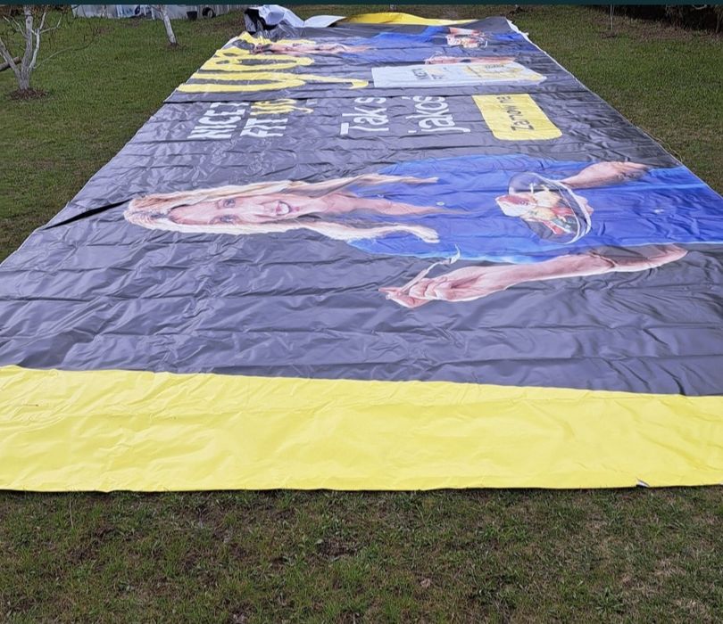 Plandeki, banery używane