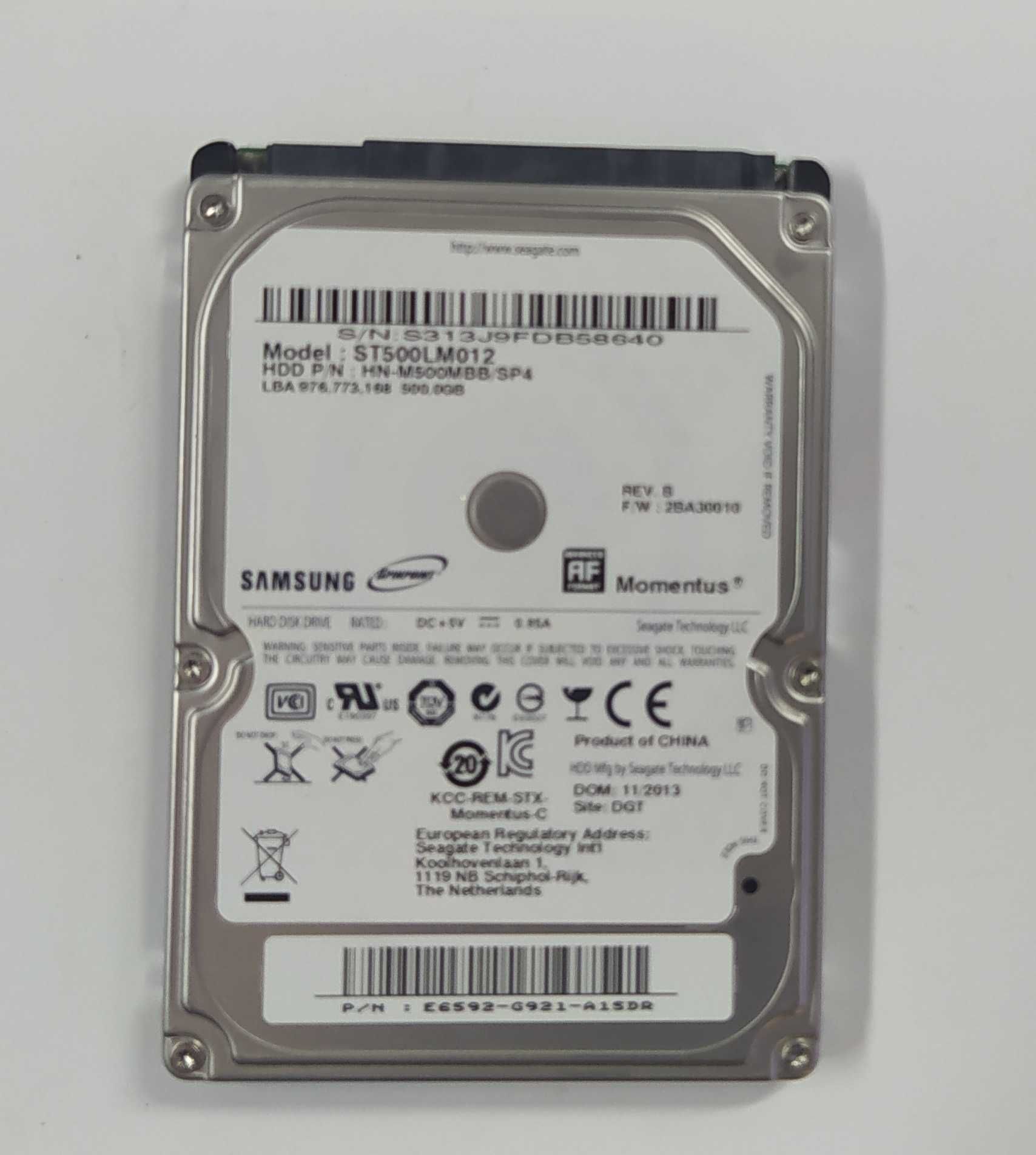 Dysk twardy Samsung 2.5 HDD 500GB SATA III 2,5" #105