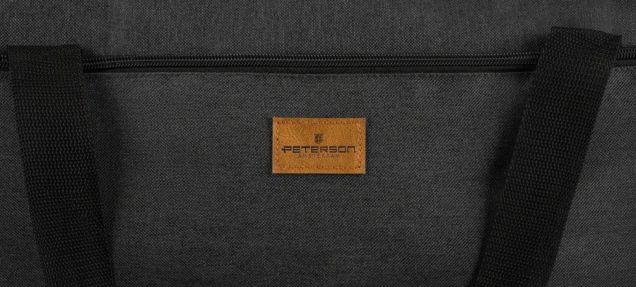 duża, sportowa torba podróżna z poliestru - peterson