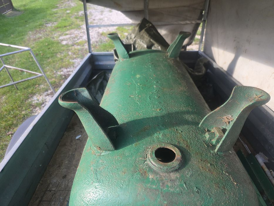 Wanna żeliwna sygnatura stara antyk 170x77