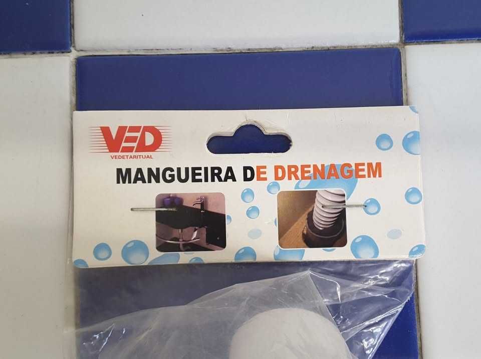 Tubo/Mangueira de Drenagem (NOVO, embalado!)