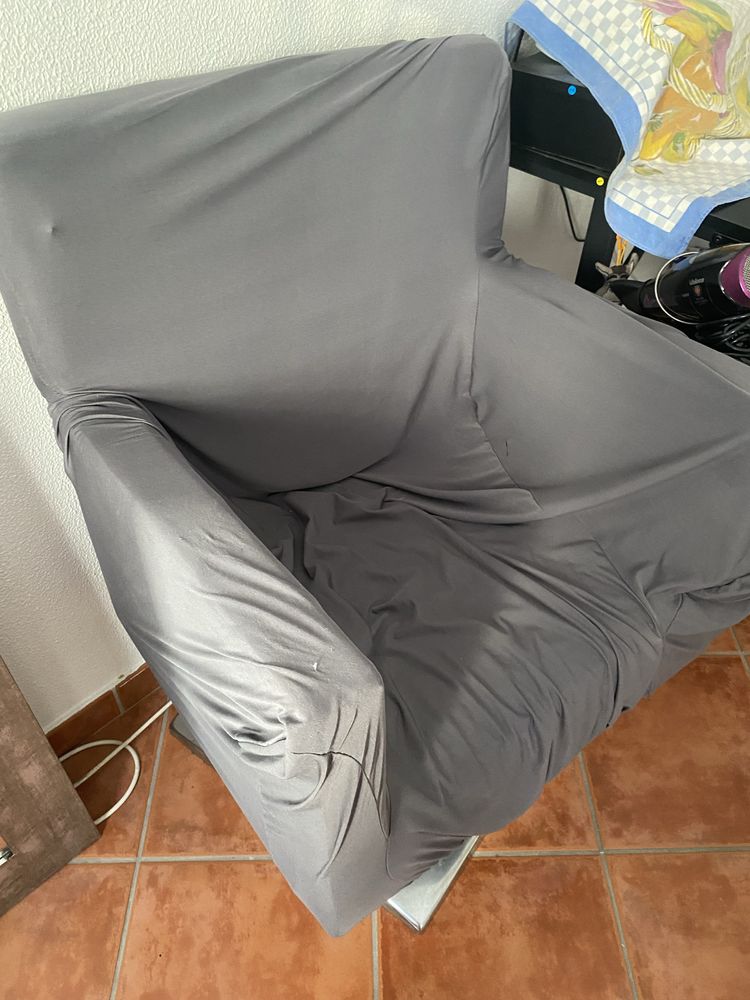 Cadeira hidraulica com capa