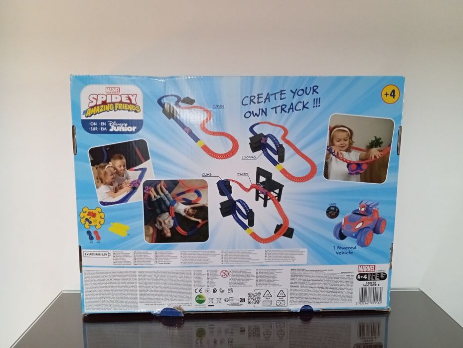 Spidey - Pista Flextreme - Spider Man - Homem Aranha - Marvel