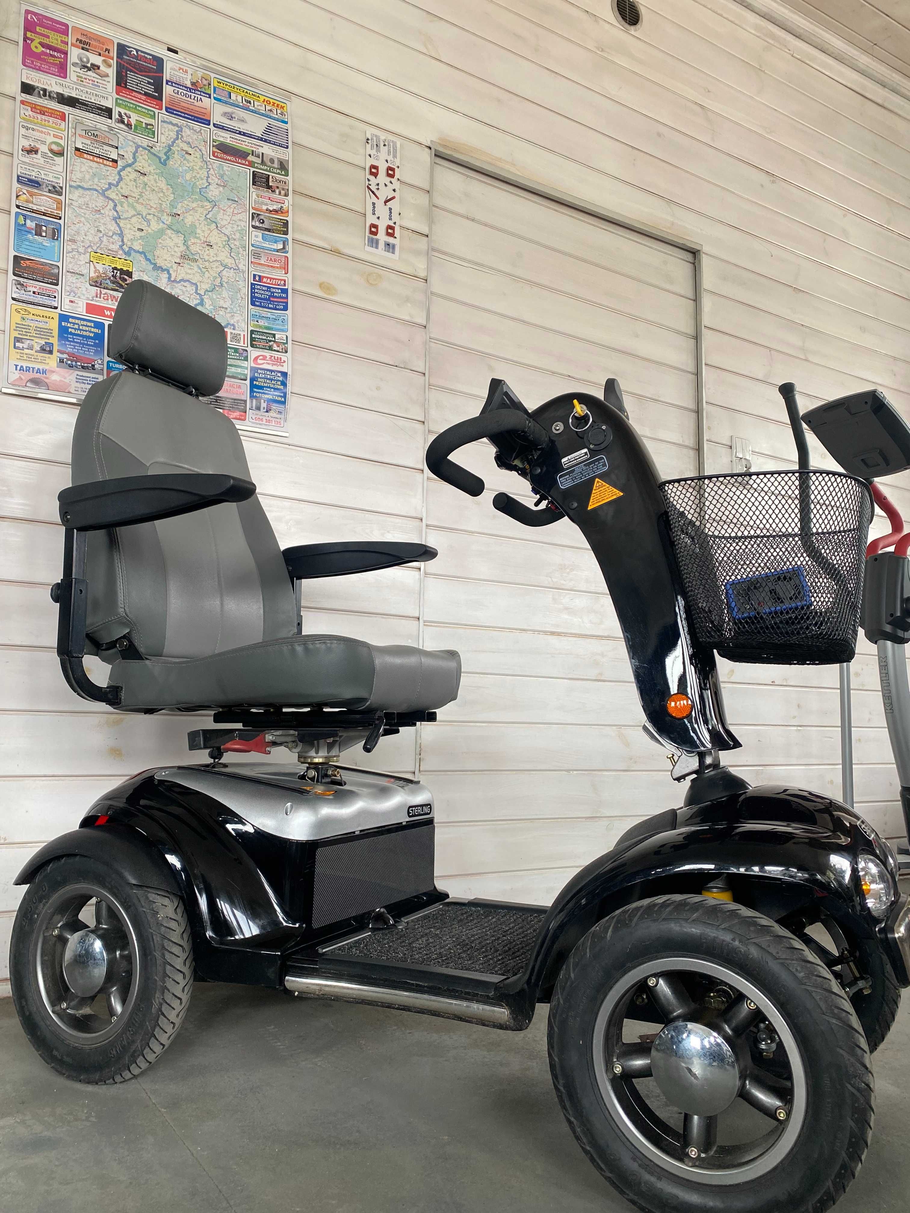 skuter inwalidzki czterokołowy elektryczny shoprider