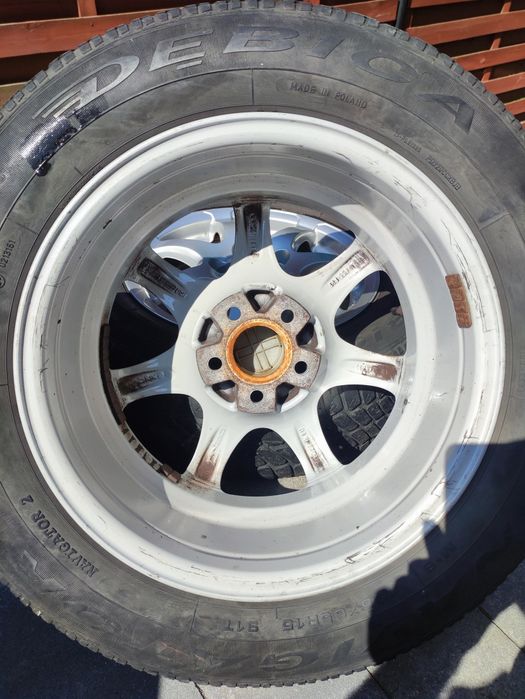 Felgi Aluminiowe ANZIO KBA47025 6,5X15ET38 5X100 VW Audi Skoda Seat