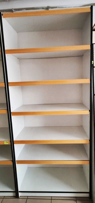 Regał sklepowy biały