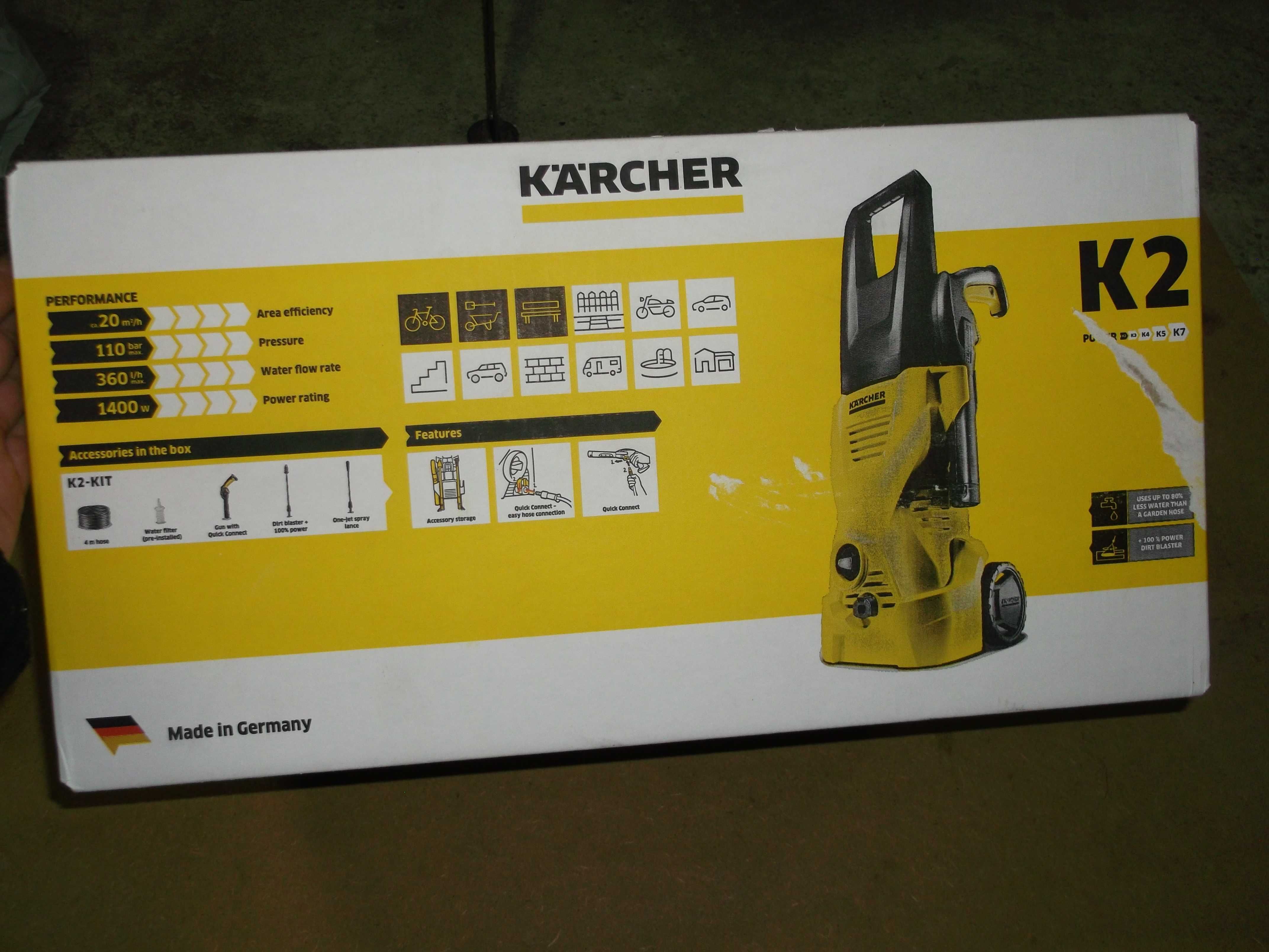 Nowy Karcher k2 nie rozpakowany