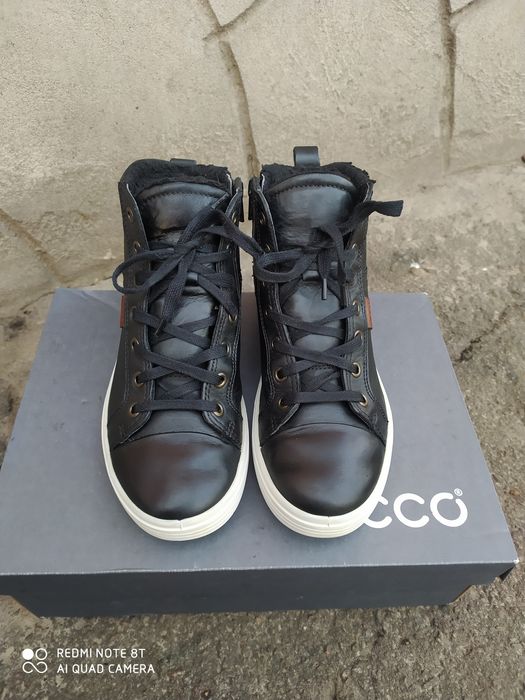 Ecco 35 ботинки на хлопчика зимові черевики чоботи взуття ессо