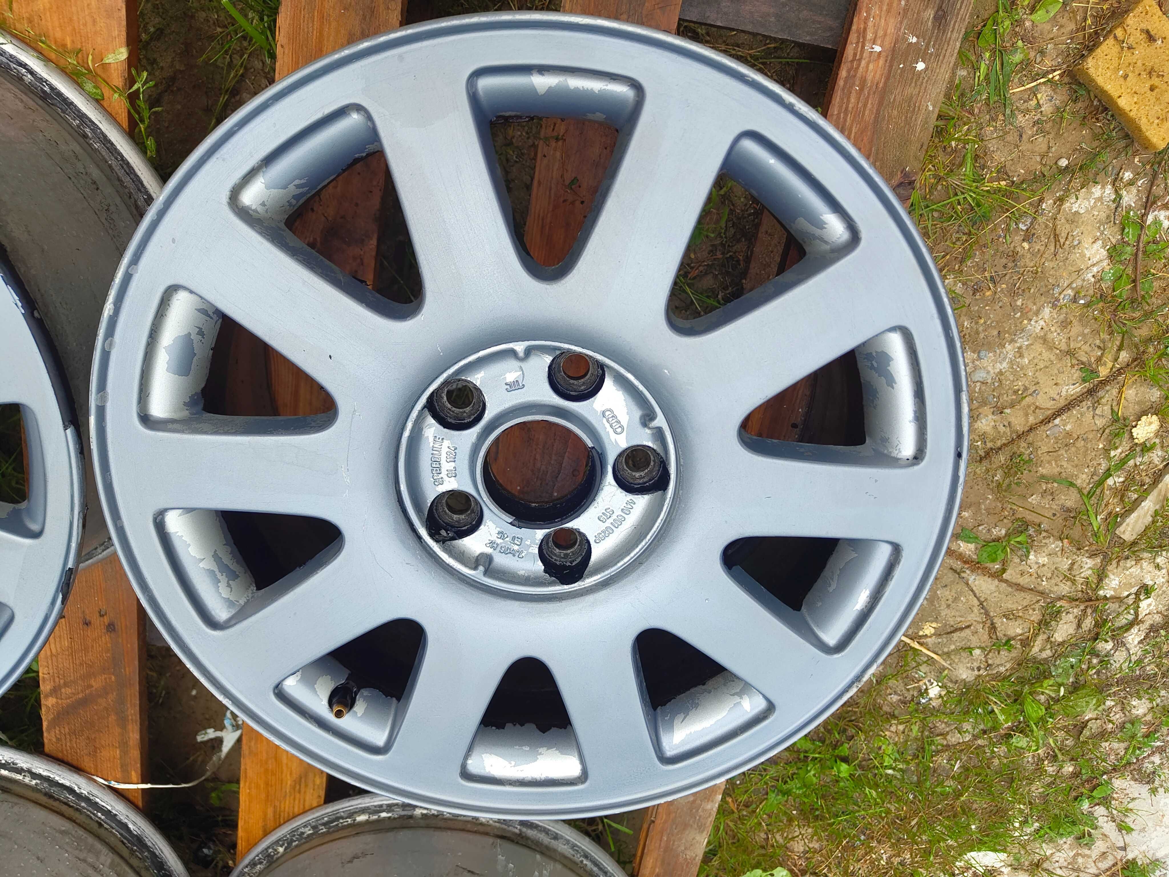 Felgi alu AUDI Oryginalne r16 7J ET 45 5x112- SPEEDLINE SL 1124 4x !!!