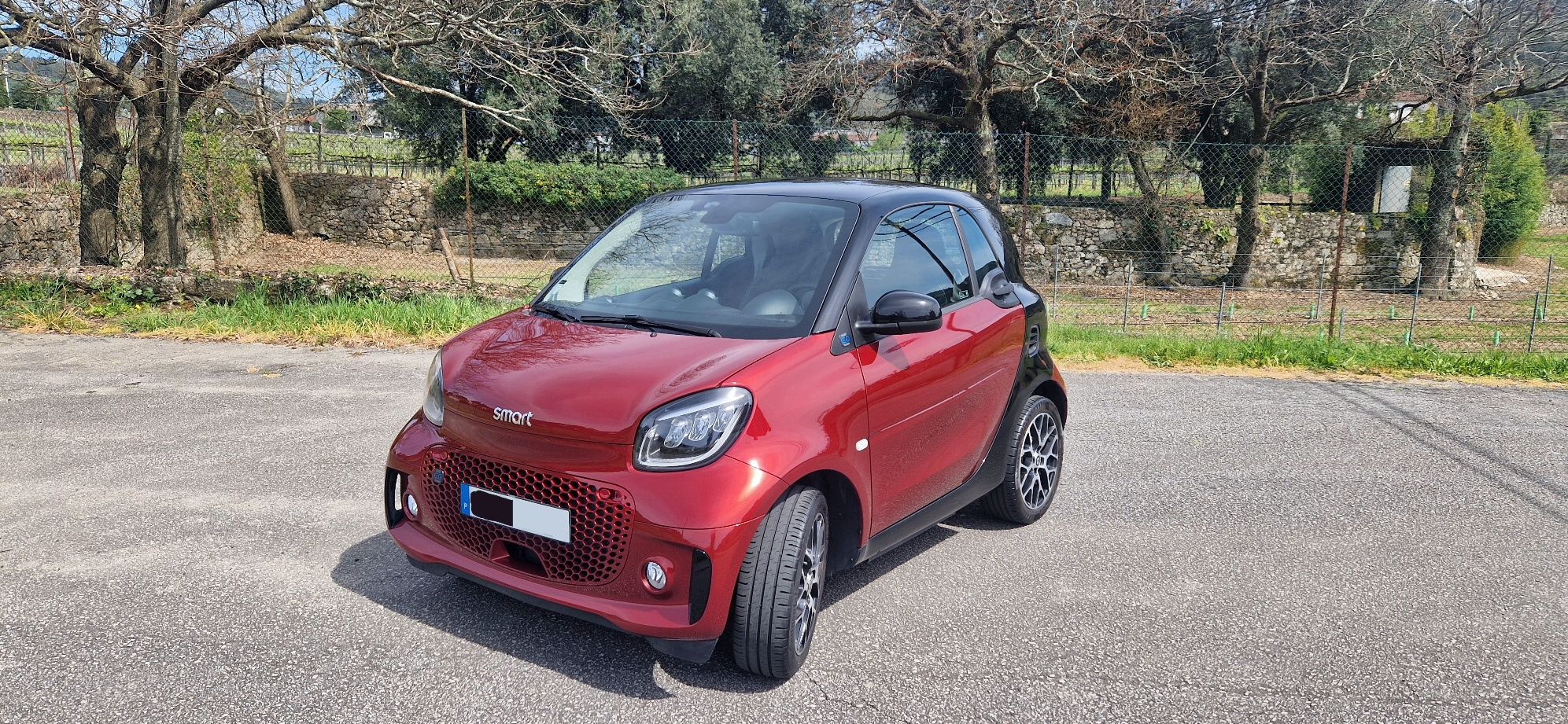 Smart EQ fortwo Prime com packs plus e exclusive
