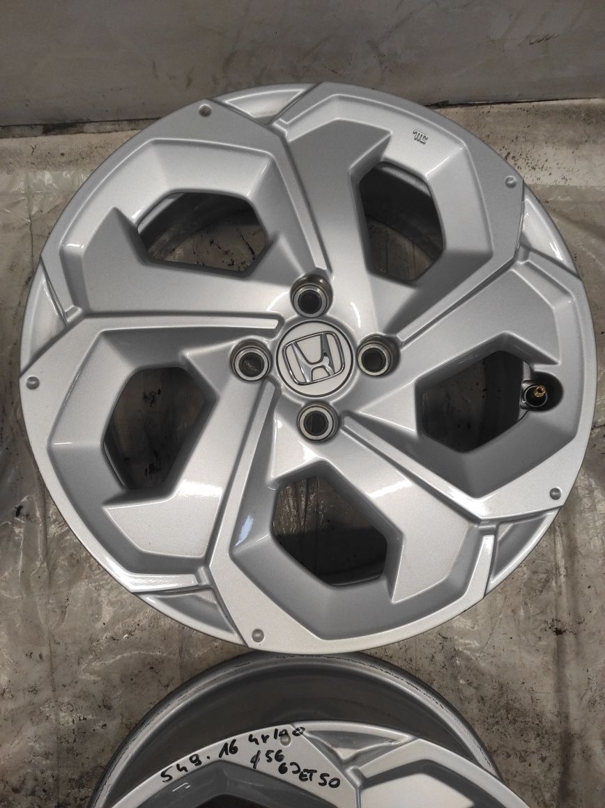 549 Felgi aluminiowe ORYGINAŁ HONDA R 16 4x100 otwór 56 Bardzo Ładne