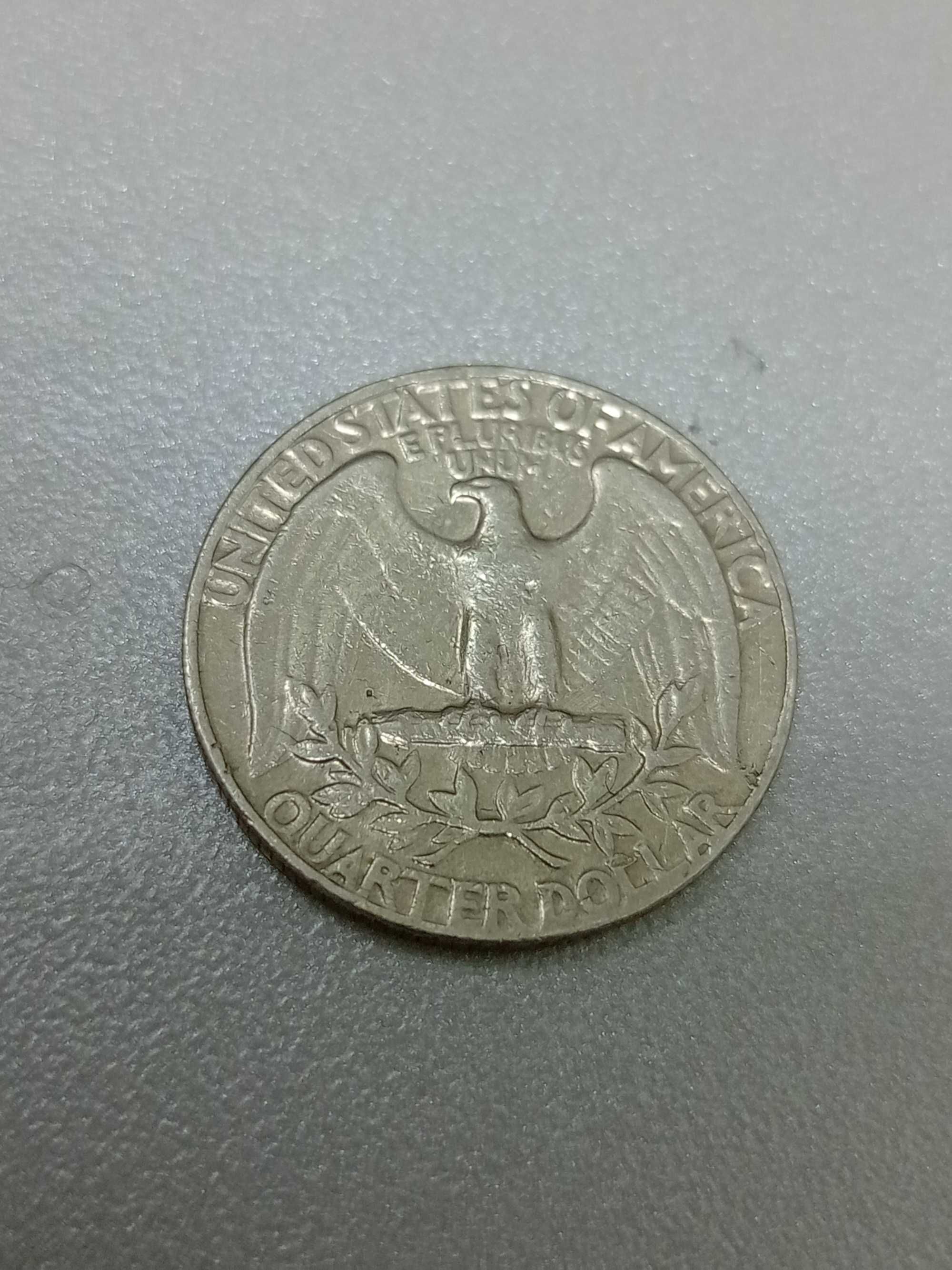 Монета quarter dollar 1974, liberty 1974 ( 25 центов, 1/4 доллара )