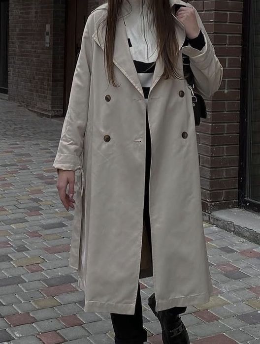 Тренч Stradivarius