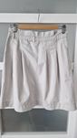 Krótka Spódnica Zara Basic XS jasny szary