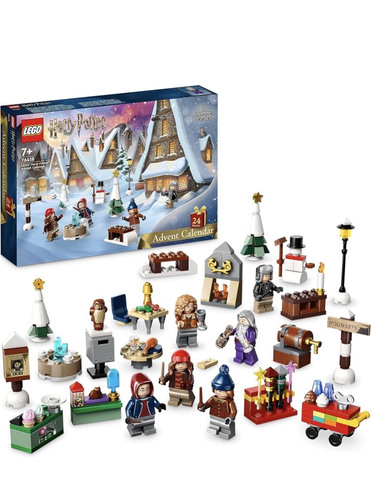 ZESTAW LEGO HARRY POTTER Kalendarz adwentowy 76418 Klocki Prezent!