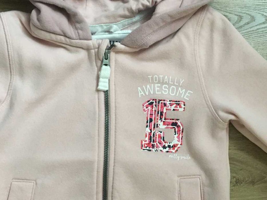 Bluza dziewczęca z kapturem rozm. 122/128