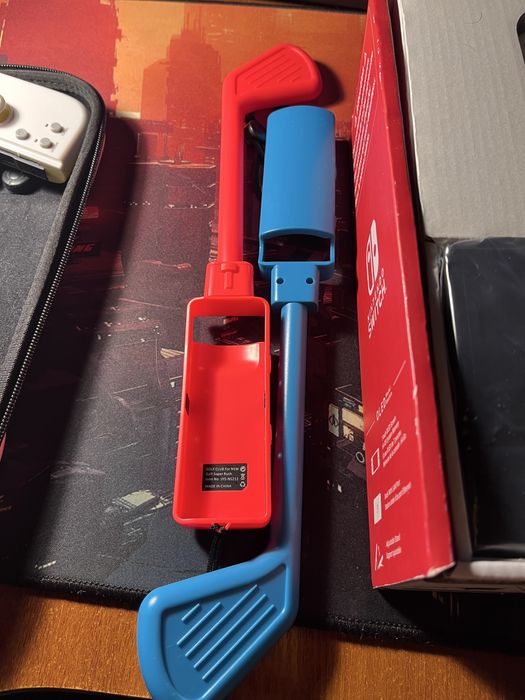Nintendo switch OLED повний комплект +джойкони hori + картридж фіфа21