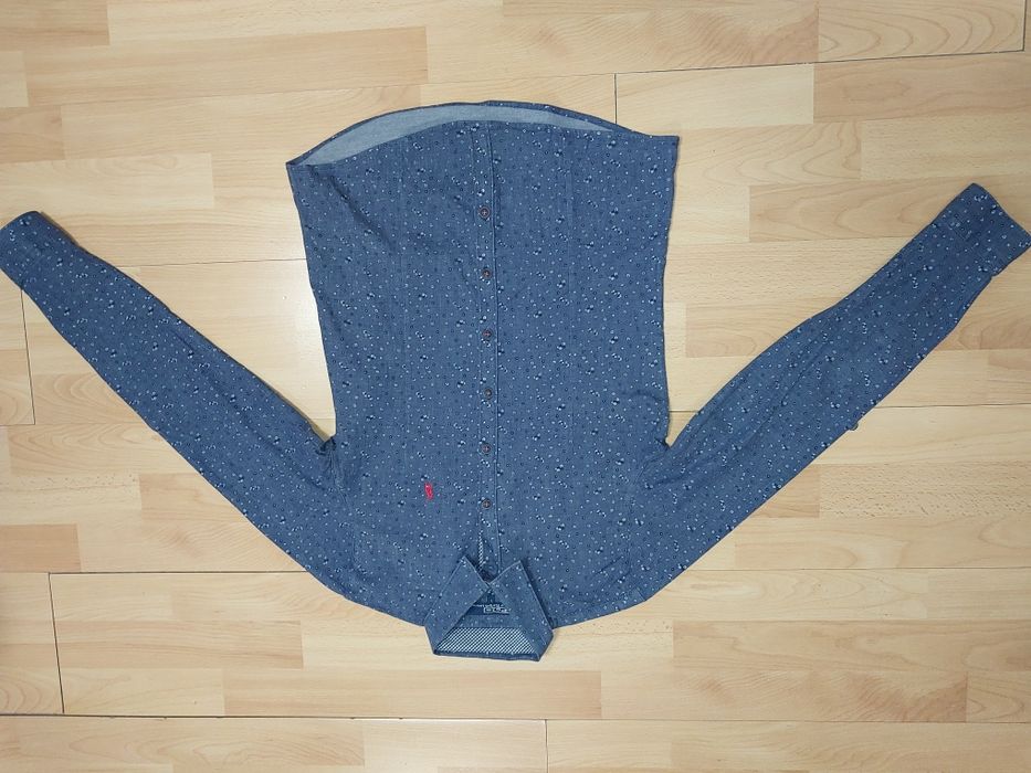 Koszula damska Ralph Lauren L 40 jeansowa niebieska